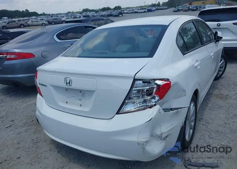 2012 Honda Civic Lx из США, поврежденный, VIN 2HGFB2F58CH008674
